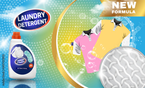 New detergent promo for super clean laundry