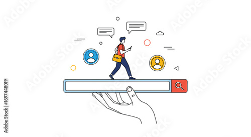 Digital marketing strategy for online business growth and customer engagement