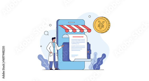 Digital healthcare technology empowers patients with online prescription management and secure payment options