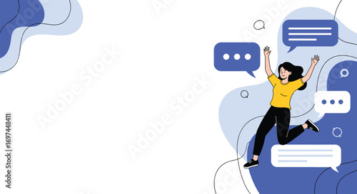 The power of communication and connection a joyful celebration of human interaction and dialogue