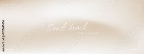 Elegant pearl vector illustration with nacreous texture. South beach background. Minimalistic sandy wave in cream and neutral tones for abstract designs.