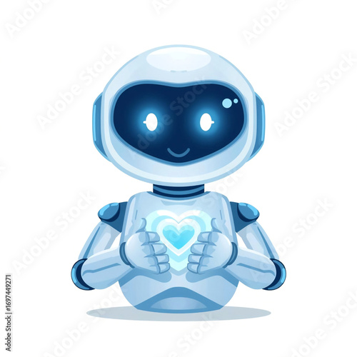 blue robot 