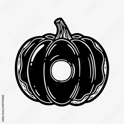 pumpkin vector illustration