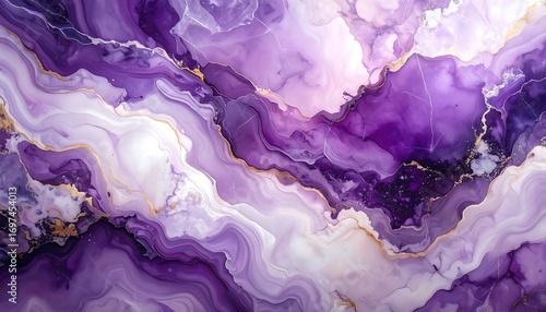 Abstract purple marble texture background