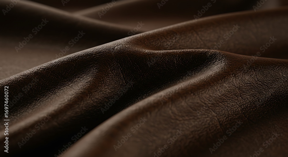Fototapeta premium Dark brown fabric texture