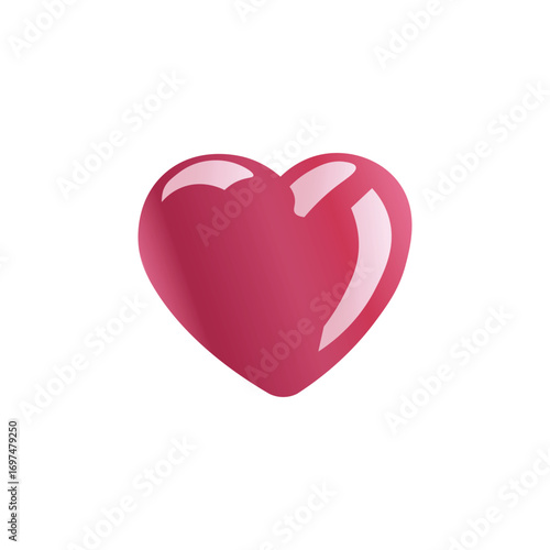 World hearth Day Single Icon Vector Heart Illustration 2
