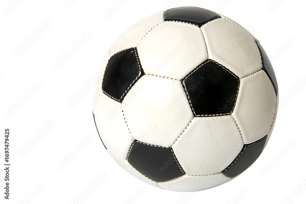 Fototapeta premium Classic Soccer Ball isolated on transparent background
