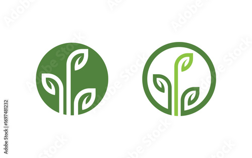 Tree leaf ecology nature  Healthy vegan concept element v4.59
