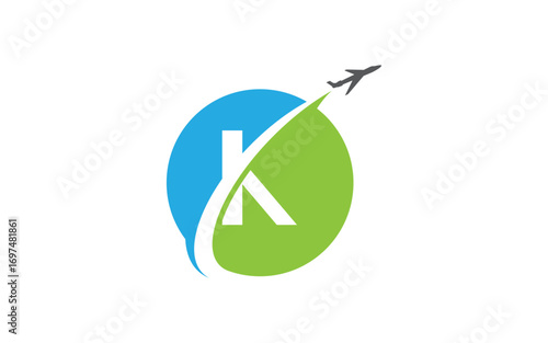 K Letter Logo business icon design illustration template v.80