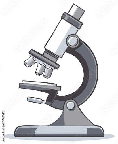 Microscope Laboratory Tool for Scientific Research and Medical Study