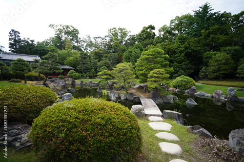 京都、二条城の風景