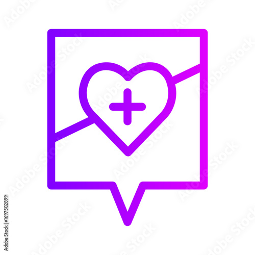 chat gradient icon