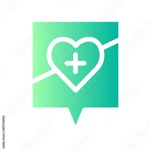 chat gradient icon