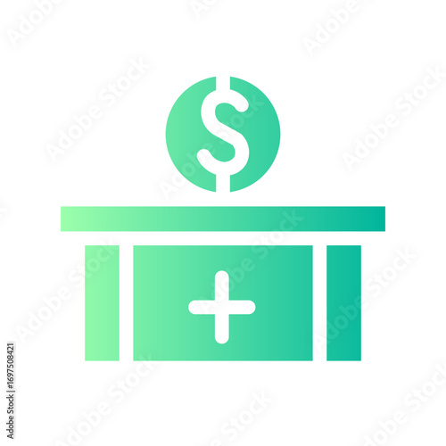 donation gradient icon
