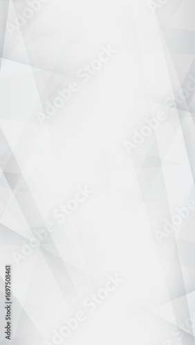 White Lidht and Gray Clean modern abstract background with geometric lines gradient for template cover poster, banner or layout vertical social Media.