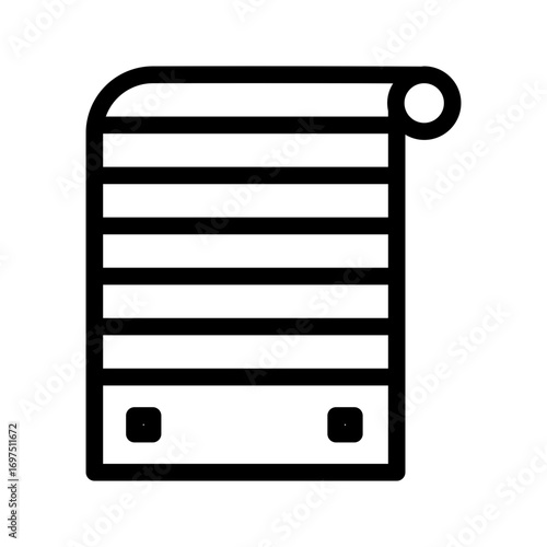 blind line icon