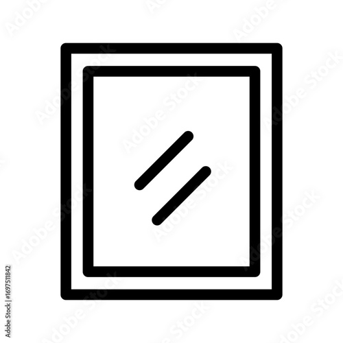 mirror line icon
