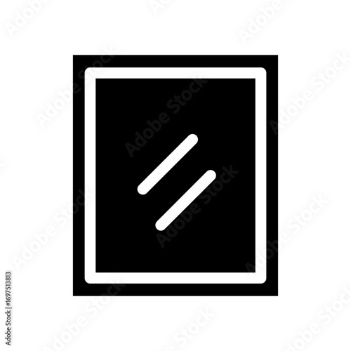 mirror glyph icon