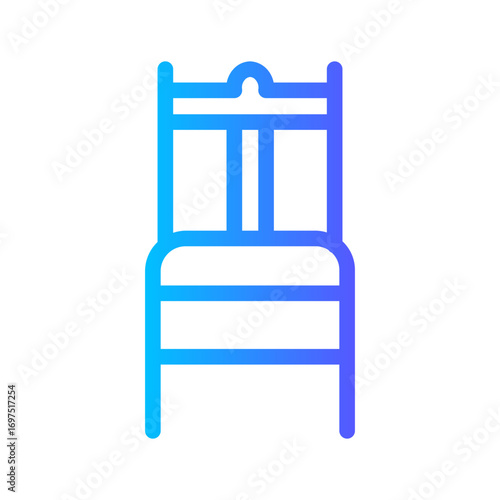 chair gradient icon