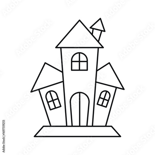 A Spooky Origami Haunted House