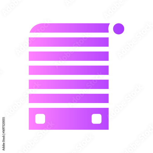 blind gradient icon