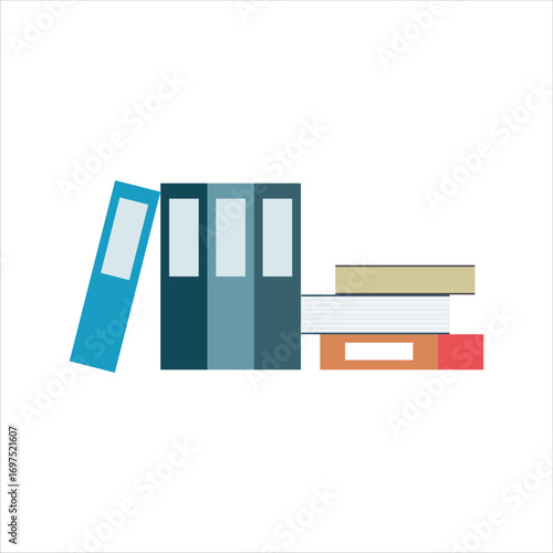 Book Vector Flat Illustration