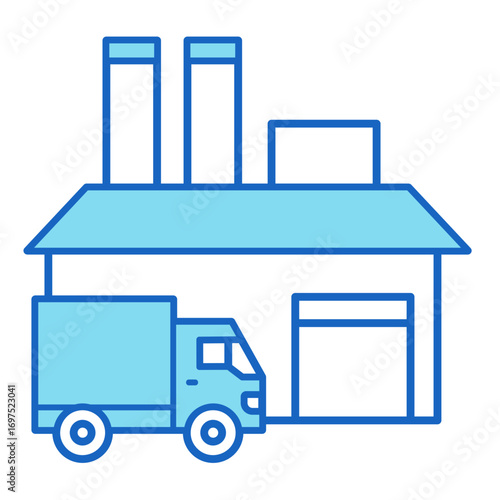 Distribution  Icon Element For Design