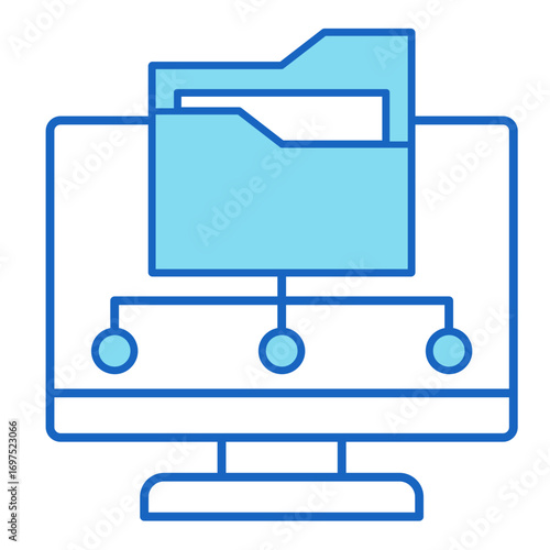 Data Storage  Icon Element For Design