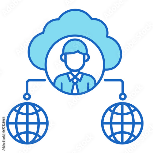 Network  Icon Element For Design