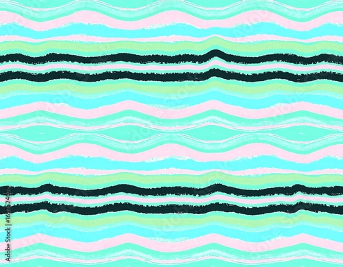 Abstract wavy striped pattern