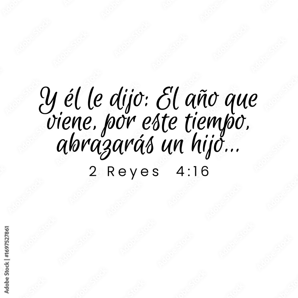 Fototapeta premium 2 Reyes 4:16