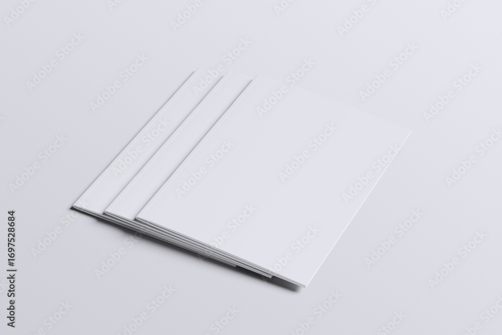 Naklejka premium Magazine Blank Template