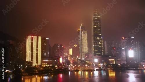 Wallpaper Mural Cityscape night view Torontodigital.ca