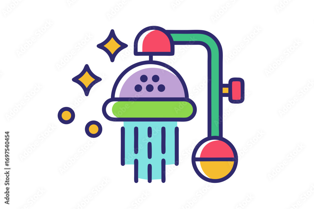 Fototapeta premium space rocket vector