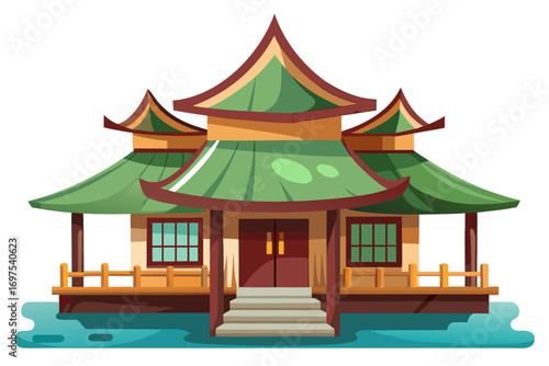 house on the river