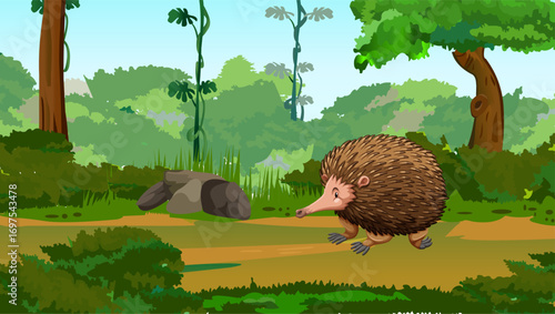 jungle illustration 