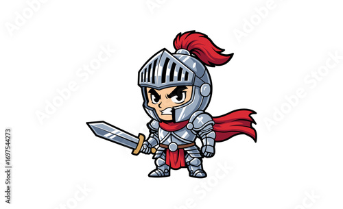 cartoon knight