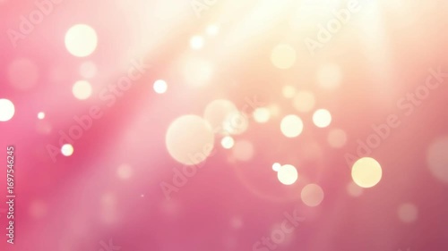 Pink bokeh background design