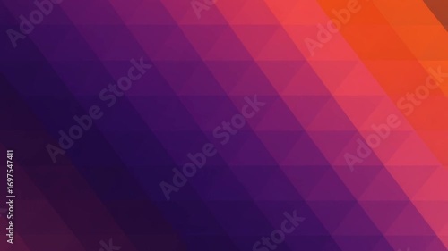 Abstract geometric pattern with vibrant color gradient