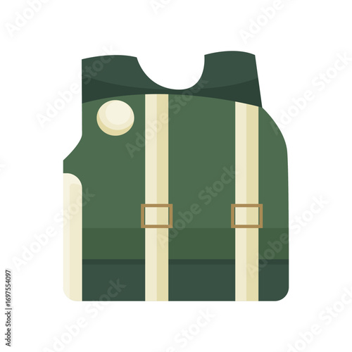 Safety Vest Vector Illustration