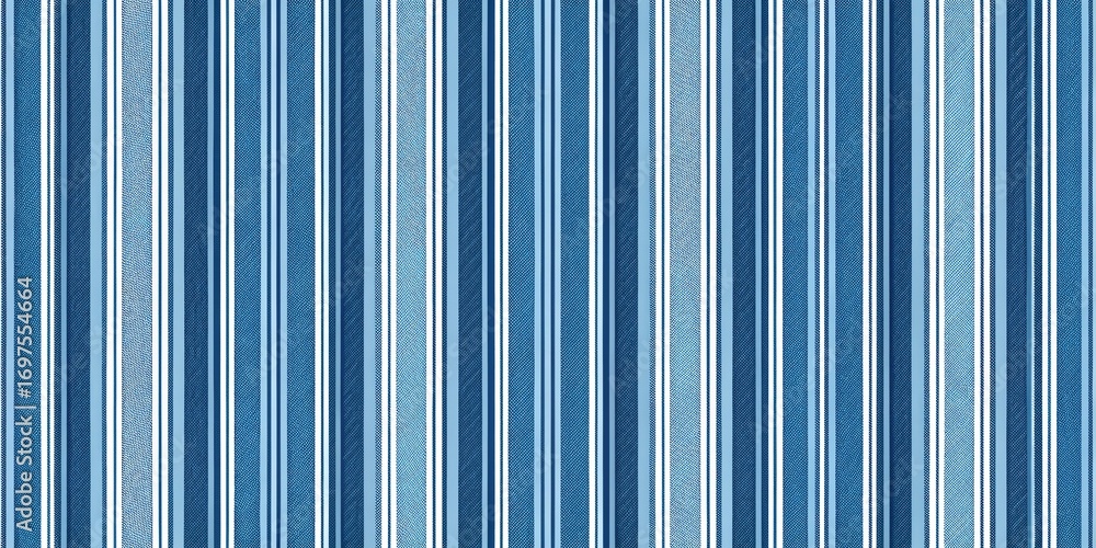 Obraz premium Seamless blue striped laid paper texture hybrid alternating patterns for backgrounds