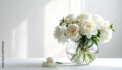 Wallpaper Mural 白い花の上品なフラワーアレンジメント Torontodigital.ca
