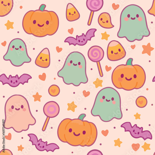 Halloween seamles pattern