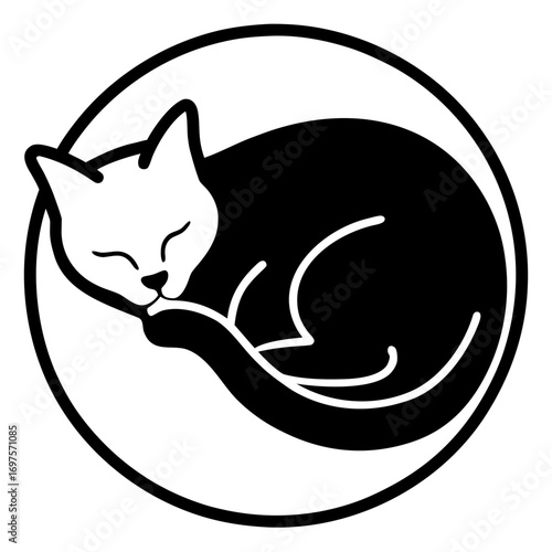 vector illustration of a cat