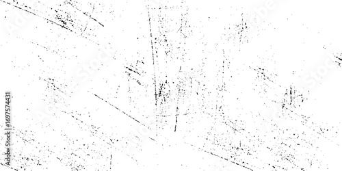 Abstract monochrome background. Black and white texture pattern with ink spots, cracks, stains. for printing and design. Abstract dirty or scratch aging effect.