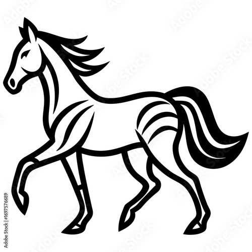 horse vector illustration