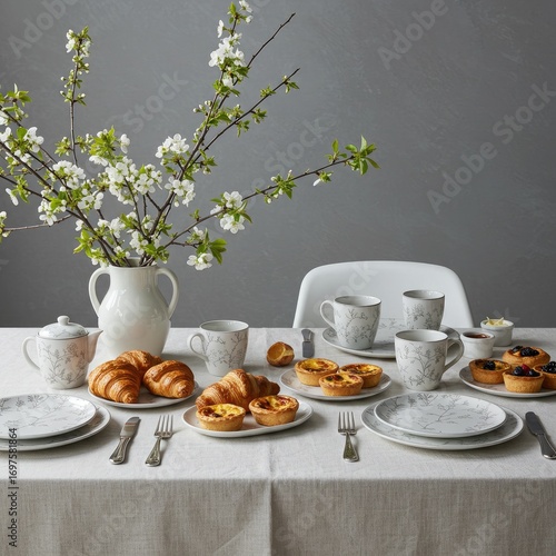 breakfast on the table