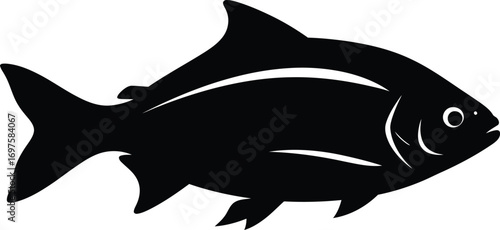 shark vinyl ready vector illustration
