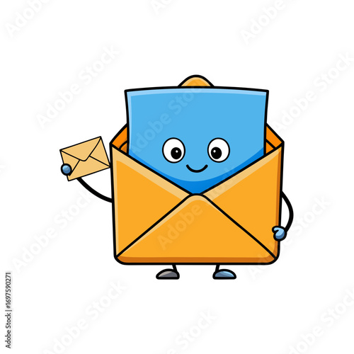 Unread messages vector icon can be used for digital retail icon set