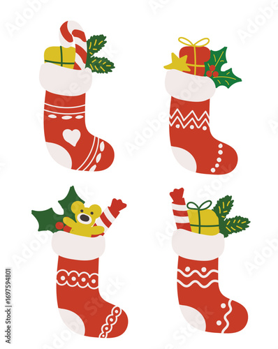 set of christmas socks